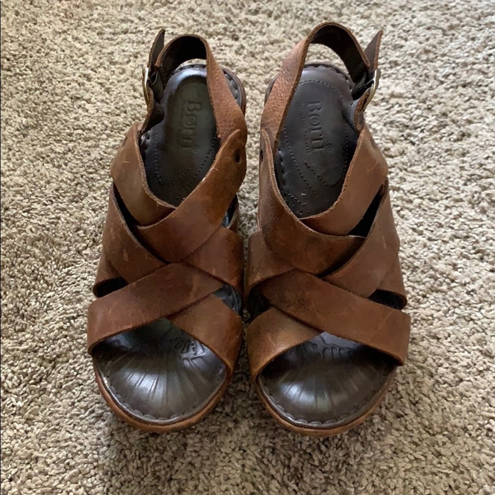 Born wedge sandals